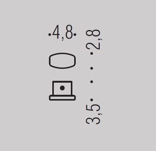 Крючок COLOMBO DESIGN TRENTA PT27 одинарный цвет хром