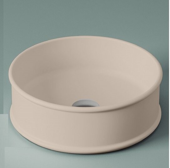 Раковина Artceram Atelier  накладная без отверстий  цвет brown matera ATL001 41 00