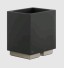 Gessi Стакан, Rettangolo, шгв 105*85*125, цвет хром#черный  20832#031