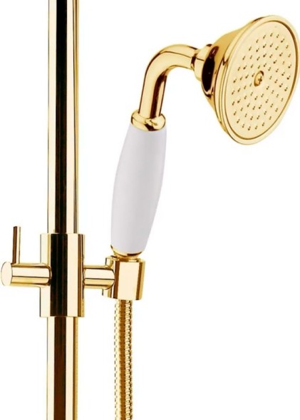 Душевая система Webert Ottocento OT760405010, золото