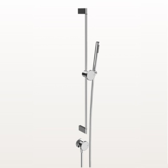 Gessi Душевой гарнитур, Rettangolo shower, 35*15, цвет брашированный никель 20145#149