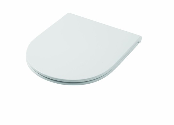 Hidra Gio, быстросъемное тонкое сиденье с микролифтом, цвет белый глянцевый