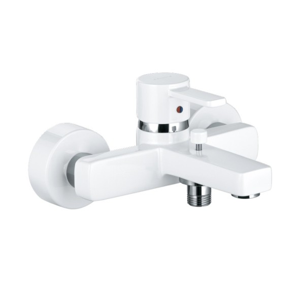 Смеситель KLUDI ZENTA 386709175 для ванны с изливом с подключением шланга