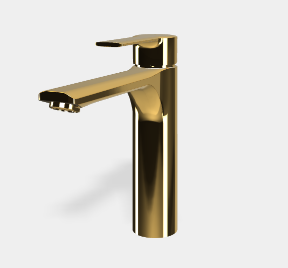 Смеситель для раковины, Fima Carlo Frattini, Mast, цвет-золото F3131LOR