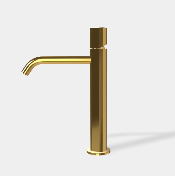 Смеситель для раковины, Fima Carlo Frattini, So, цвет-золото F3181/HOR