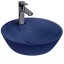 Раковина ISVEA SistemaY Soft накладная ШГВ 450*450*120 отверстия для смесителя 1 цвет синий матовый 10SY65045-2Z