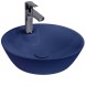 Раковина ISVEA SistemaY Soft накладная ШГВ 450*450*120 отверстия для смесителя 1 цвет синий матовый 10SY65045-2Z