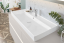 Villeroy&amp;Boch Раковина, Collaro, шгв 1000*470*160, отверстия для смесителя-1 сквозное, 2 промаркированных, CeramicPlus, цвет-камень белый 4A33A5RW