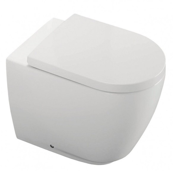 Унитаз HATRIA Fusion YXVD01 напольный слив универсальный цвет белый
