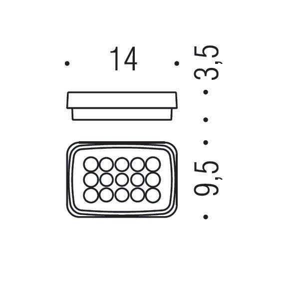Мыльница COLOMBO DESIGN TIME W4240 настольная
