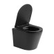 Vincea Унитаз подвесной Пиатти (Piatti) VT1-11SMB, цвет черный матовый, ультратонкое микролифт сиденье