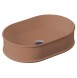 Раковина Artceram Atelier  накладная без отверстий  цвет Brown tortora ATL002 40 00