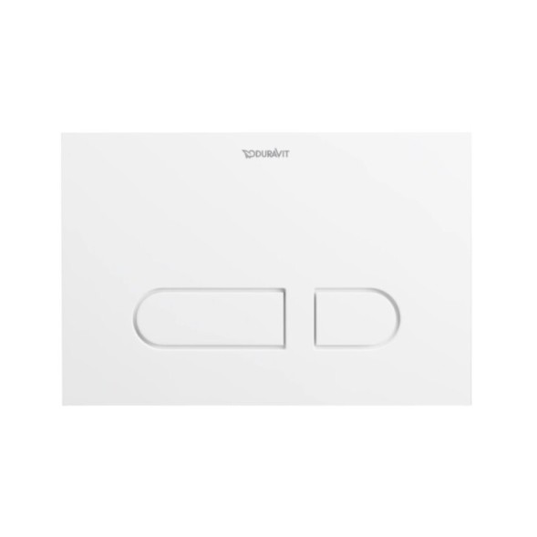 Duravit Клавиша смыва, DuraSystem, для унитаза A1, шгв 217*10*146.5, цвет белый WD5008011000