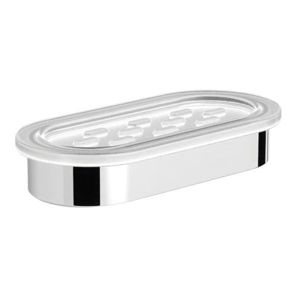 Мыльница LANGBERGER ACCESSORIES 23017A настольная цвет хром