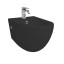 Биде Artceram File 2.0 подвесной с одним отверстием  цвет черный матовый FLB001 17 30