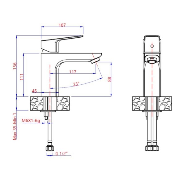 Paini P4CRSET4 Комплект для ванной комнаты Вива Стайл 3в1, хром