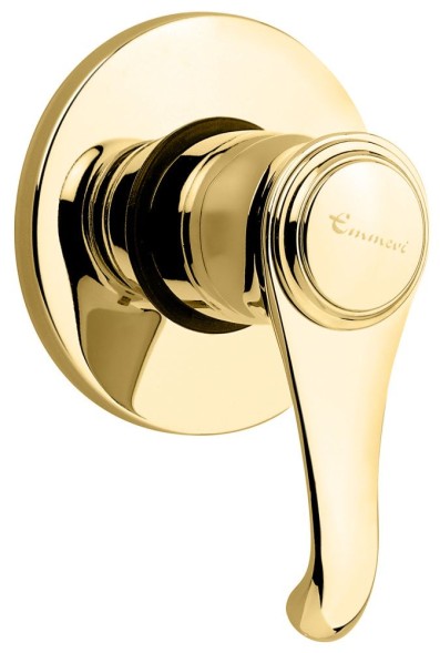 Emmevi Tiffany, встраиваемый в стену однорычажный смеситель для душа, цвет золото 6009/OR