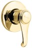 Emmevi Tiffany, встраиваемый в стену однорычажный смеситель для душа, цвет золото 6009/OR
