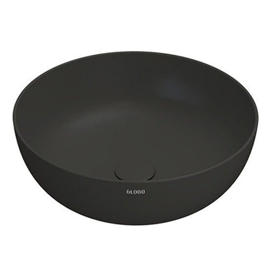 Раковина GLOBO T-EDGE накладная цвет smoke B6T45SK