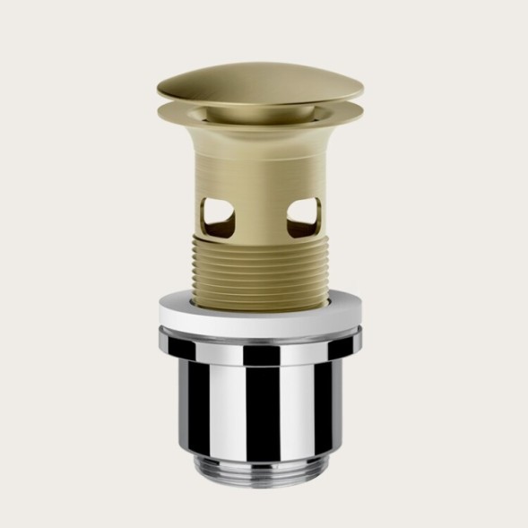 Gessi Донный клапан, Technical Accessories, для раковин, 1 1#4", цвет Матовая латунь  01422#727