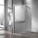 Vincea Душевая перегородка Волк-Ин (Walk-In) VSW-1H100MRB, 1000*2000, черный, стекло зеркальное