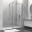 Vincea Душевая перегородка Волк-Ин (Walk-In) VSW-1HS100CLGM, 1000*2000, вороненая сталь, стекло прозрачное