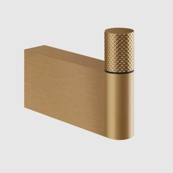 Gessi Крючок, Habito Diamantato, шгв 15*75*56, цвет черный брашированный металл  70623#707