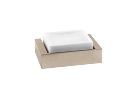 Gessi Мыльница, Rettangolo, шгв 140*95*47, цвет чёрный#Никель PVD  20802#720