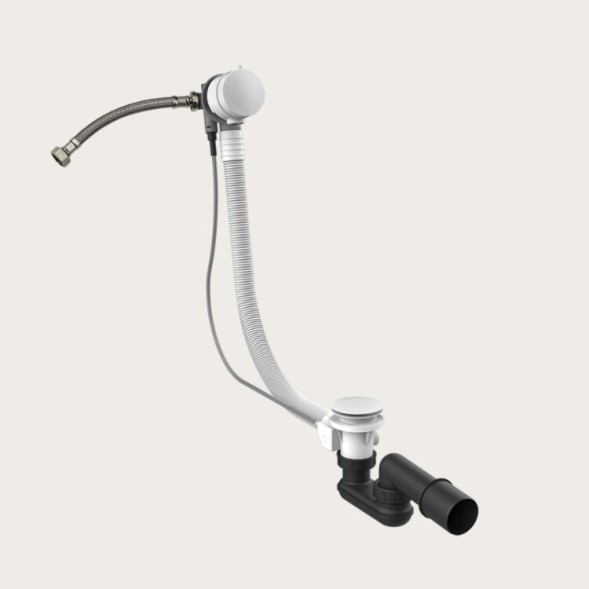 Gessi Слив перелив, Technical Accessories, длина троса, мм 800, цвет черный брашированный металл  01080#707