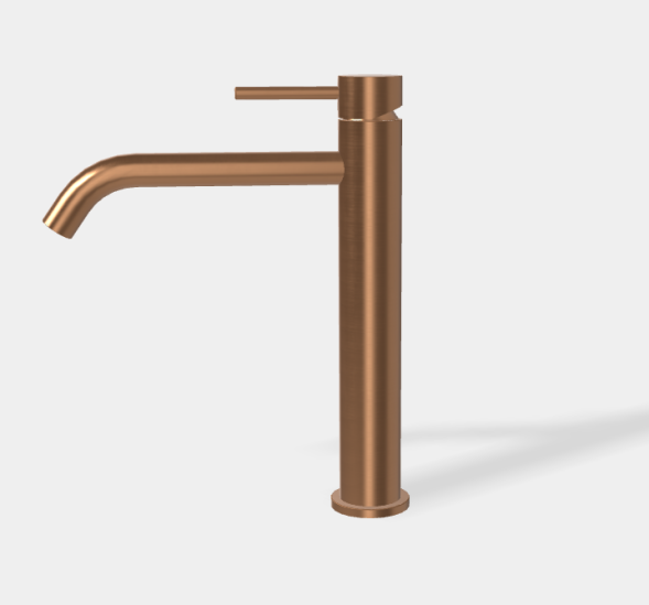 Смеситель для раковины, Fima Carlo Frattini, Spillo Up, цвет-бронза брашированная янтарная F3031LXSZS