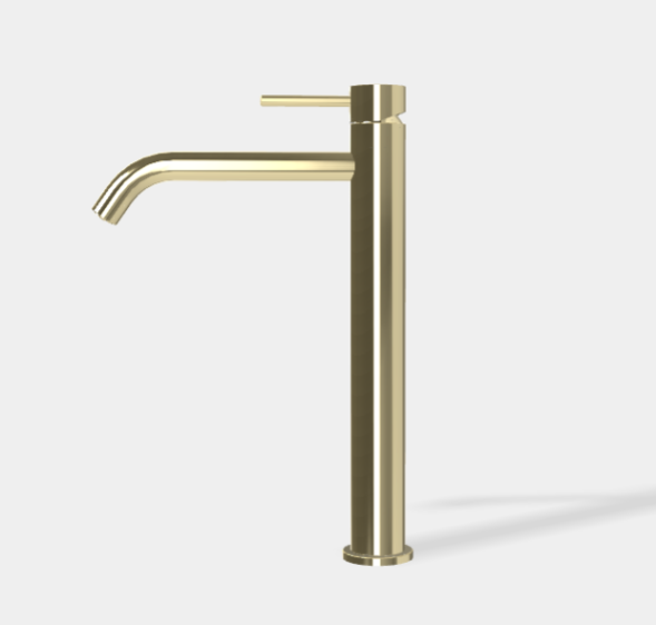 Смеситель для раковины, Fima Carlo Frattini, Spillo Up, цвет-шампань F3031/HXSHL