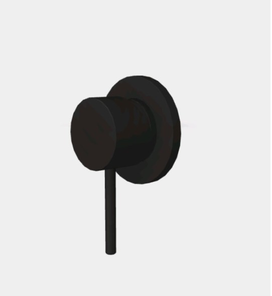 Смеситель для душа, Fima Carlo Frattini, Spillo Up, на 1 потребитель, цвет-черный матовый F3033N1NS