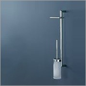 Стойка COLOMBO DESIGN PLANETS B9823 настенная с держателем туалетной бумаги и ершиком цвет хром