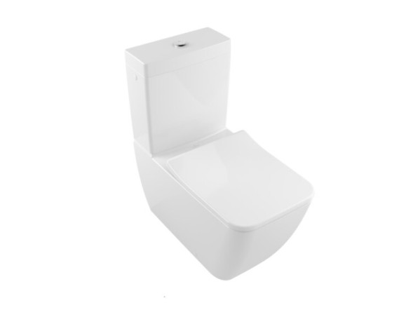 Villeroy&amp;Boch Сливной бачок, Venticello, г 180, CeramicPlus, цвет-альпийский белый 570711R1