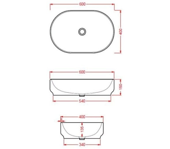 Раковина Artceram Atelier  накладная без отверстий  цвет белый ATL002 01 00