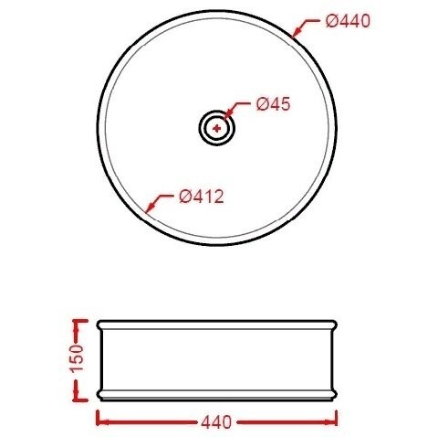 Раковина Artceram Atelier  накладная без отверстий  цвет белый ATL002 01 00