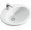 Раковина ArtCeram Eolo встраиваемая EOLO с одним отверстием цвет белый  ELL0010100