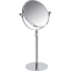 Косметическое зеркало COLOMBO DESIGN SPECCHI INGRANDITORI B9752 настольное увеличение 3 раза регулируемое по высоте цвет хром