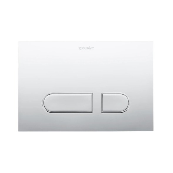 Duravit Клавиша смыва, DuraSystem, для унитаза A1, шгв 217*10*146.5, цвет хром WD5008021000