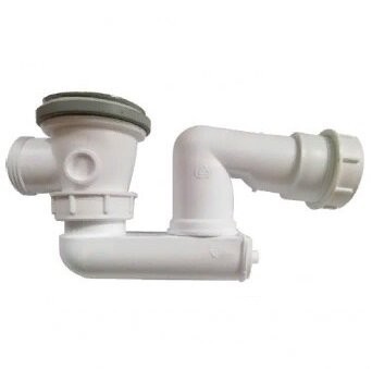 Сифон Artceram со сливом для ванны цвет белый AAS369