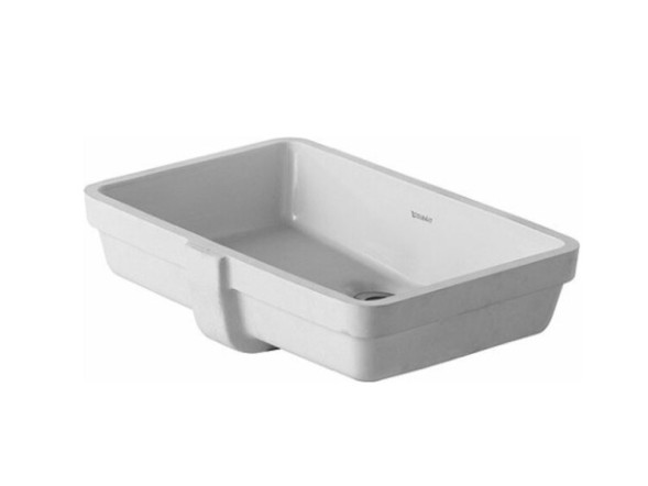 Duravit Раковина, Vero, шгв 485*315*160, отверстия для смесителя-отсутствуют, WonderGliss, цвет белый 03304800001