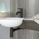Paini 78PZ211LBL Смеситель для раковины Кокс с длинным изливом, с д/к, брашированный чёрный