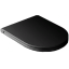 Сиденье с крышкой GALASSIA Dream 7330 NE с микролифтом быстросъемное тонкое цвет черный