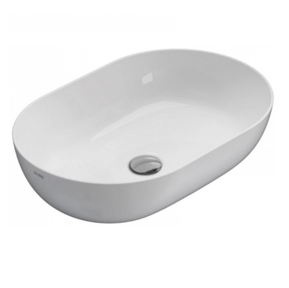 Раковина GLOBO T-EDGE накладная цвет белый B6O60BI