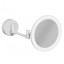 Зеркало косметическое KLUDI VELA R 5899553W подвесное с подсветкой 3х кратное увеличение