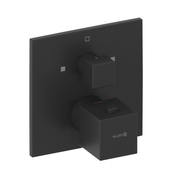 Термостат KLUDI DECUS 548103975 для ванны и душа встраиваемый на 2 потребителя внешняя часть