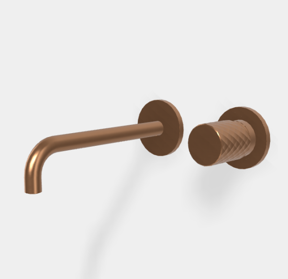 Смеситель для раковины, Fima Carlo Frattini, Spillo Tech, X COLLECTION, цвет-брашированная янтарная бронза F3051TWLX9XZS