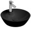 Раковина ISVEA SistemaY Soft накладная ШГВ 450*450*120 отверстия для смесителя 1 цвет черный матовый 10SY65045-2N