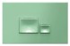 Клавиша смыва ISVEA Axis Piazza для унитаза ШГВ 246*26*164 цвет мятно-зеленый 54MJ0109I