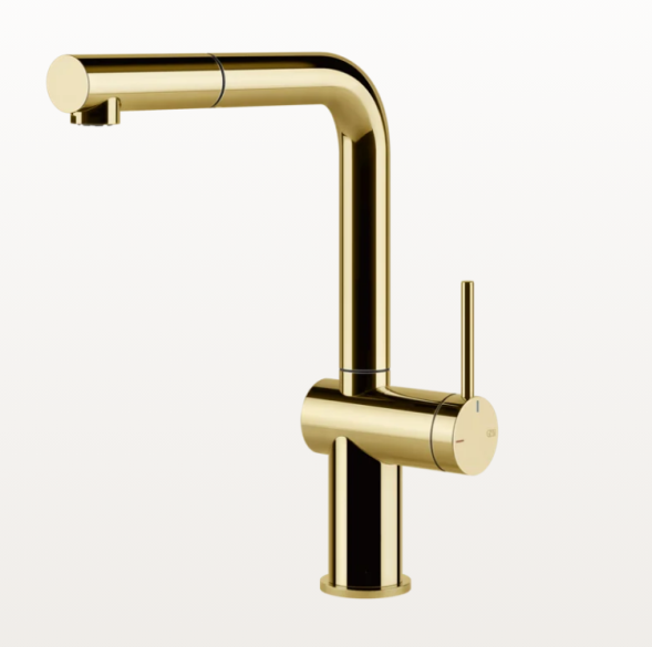 Gessi Смеситель для кухни, INEDITO, цвет золото  60433#246